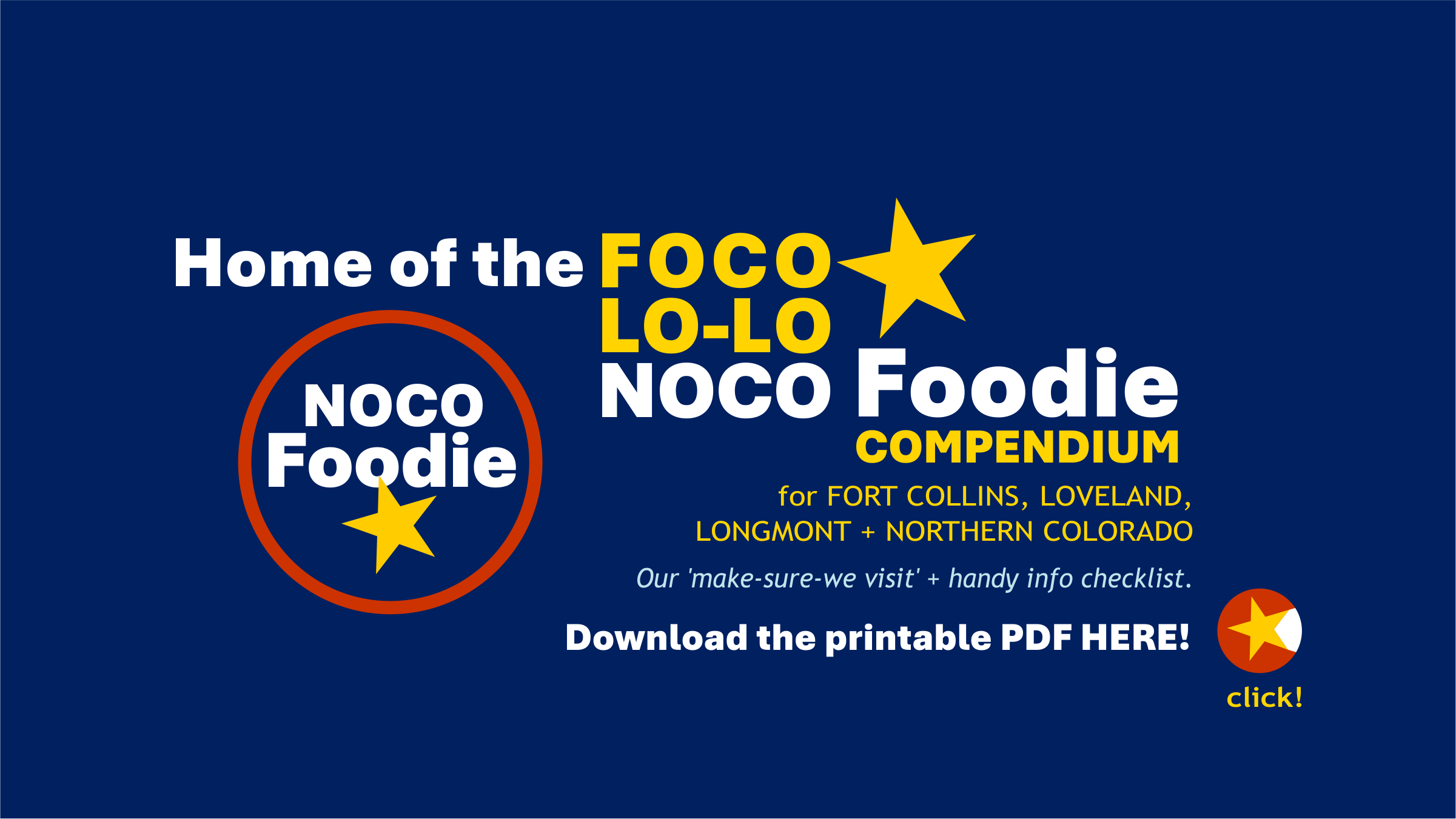 NoCo Foodie clicked to download PDF